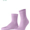Korte Crewsocks met rib 16624 8045 Shell Pink
