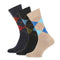 Ruit Argyle Heren sokken 3- pack 1774-7010 7010 a Multi colour
