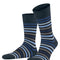 Tinted Stripe Heren Sokken 13279 6371 dark navy