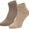 Bamboo Enkelsok 2-pack 2302 Beige