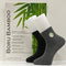 Bamboo Enkelsok 2-pack 2302 Grijs