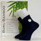 Bamboo Enkelsok 2-pack 2302 Marine