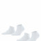 Happy 2-pack Dames Sneakersokken 46418 2000 White