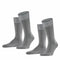 Happy 2-pack Heren Sokken 14610 3390 L Grey Mel