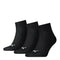 Quarter Sokken 3-pack 271080001 200 Black