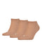 Sneakersokken 3-pack 261080001 050 beige melange
