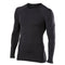 Wool-Tech Shirt Lange Mouw Heren 33411 3000 Black