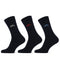 3-Pack Naadloze Herensokken met Fietsprint 801011064 7000 Marine Blauw Beige Rood