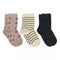 3 pack Meisjessokken Katoen Thora 77332 188 Wood Rose