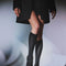 Dames Kniesokken Fable Estate 46673 3000 Black