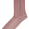 Damessokken met Glitter en Rib Julia 59542 714 Soft Mauve