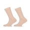 Duopack Kindersokken Glitter Naadloos 601015009 5500 Peach