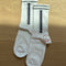 Kinder Crewsocks Naadloos W6125 Wit