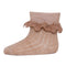 Kindersokken met fantasieboord Lea 59045 1230 Camel Melange