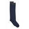 Kniesokken Dames Wol Zijde Glitterboord 89510 590 Deep Navy