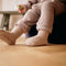 Antislip Huissokken Kinderen Katoen 7953 489 Light Brown Melange