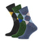 Ruit Argyle Heren sokken 3- pack 1774-7010 7010 c Multi Colour