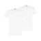 T-Shirt V Hals 2-pack 100000890 2 White